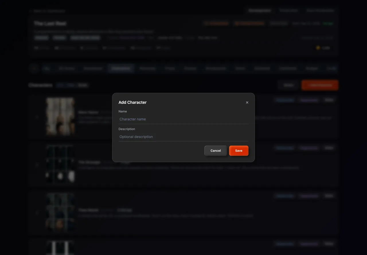 Characters & Wardrobe — screenshot 3 of 5