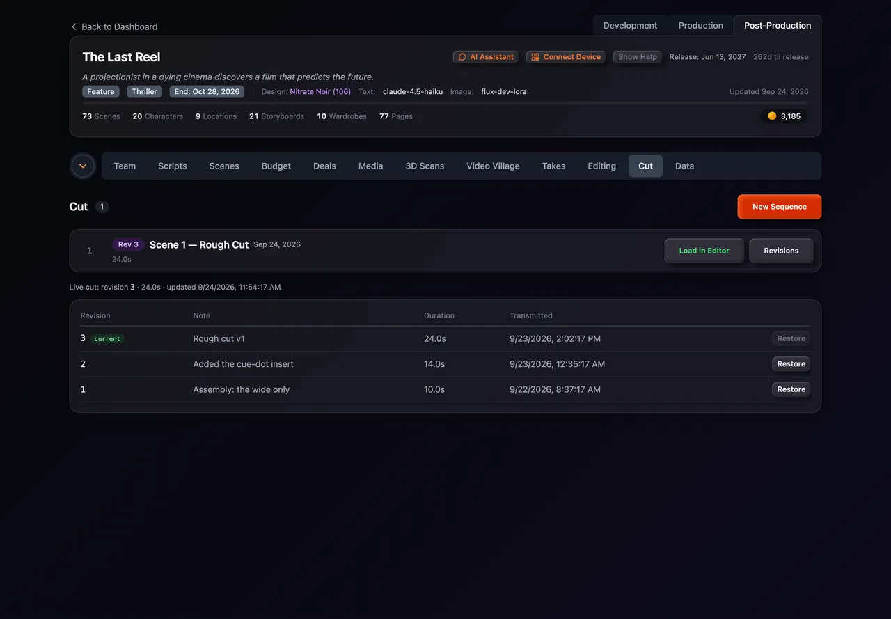 Editing & Timelines — screenshot 2 of 4