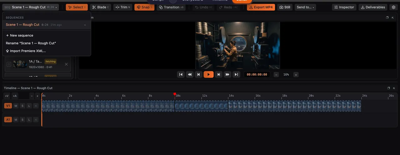 Editing & Timelines — screenshot 3 of 4