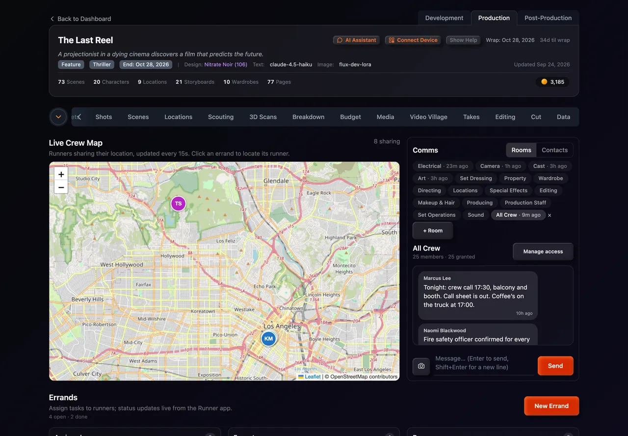 Live Dispatch & Crew Comms — screenshot 1 of 5